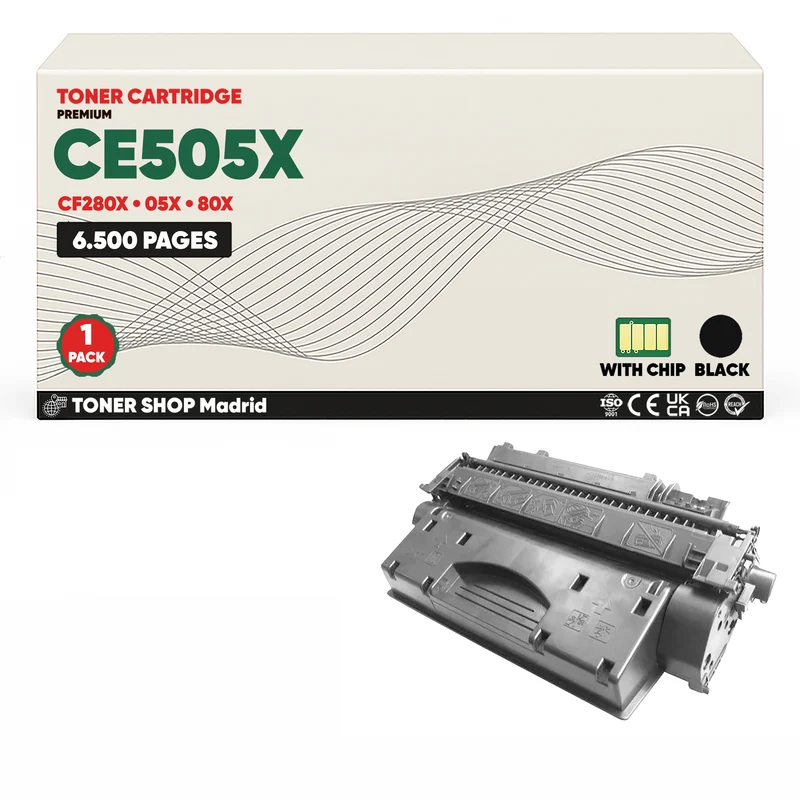 BDink Cartucho Tóner Compatible HP CE505X/CF280X - 05X/80X Negro