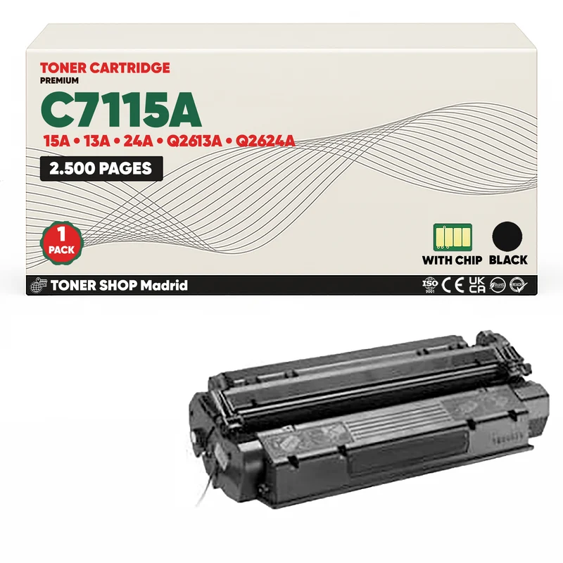 BDink Cartucho Toner Compatible HP C7115A Negro (Pack 1)