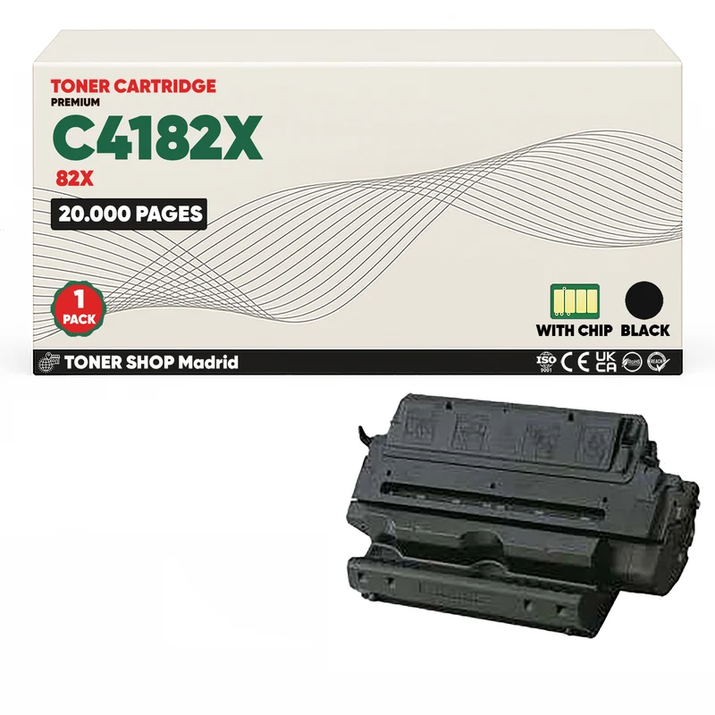 BDink Cartucho Toner Compatible HP C4182X Negro (Pack 1) - Reemplaza 82X