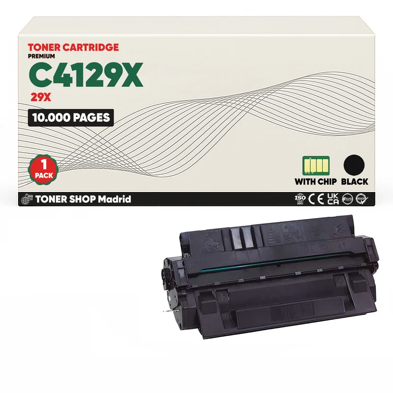 BDink Cartucho Toner Compatible HP C4129X Negro (Pack 1) - Reemplaza 29X