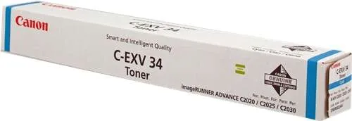 Canon CEXV34 Cyan Tóner Original - 3783B002