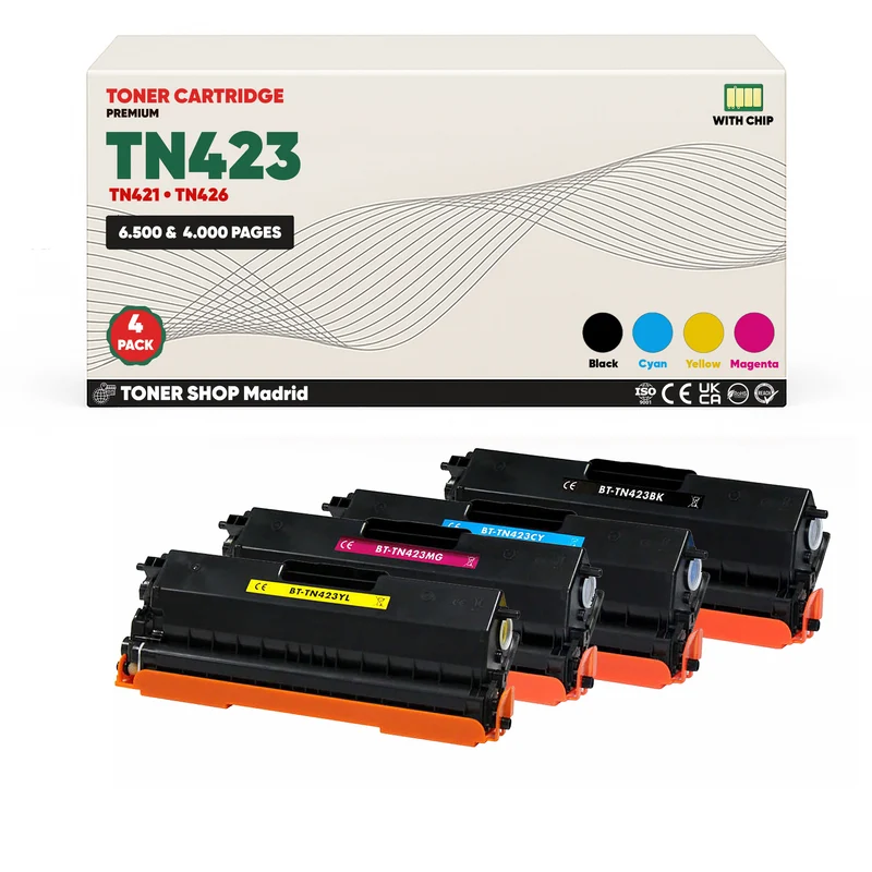 BDink Tóners Compatibles TN421 / TN423 / TN426 Pack CMYK
