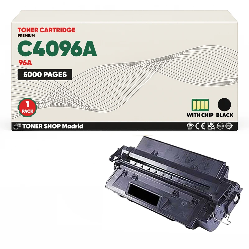 BDink Cartucho Tóner Compatible HP C4096A Negro (Pack 1) - Reemplaza 96A