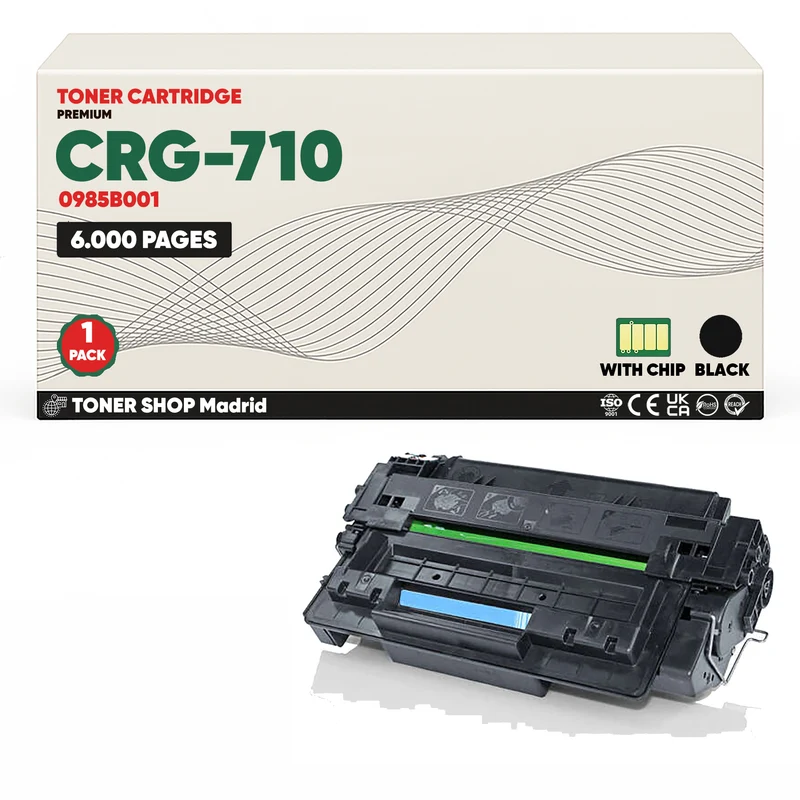 BDink Cartucho Tóner Compatible Canon 710 Negro