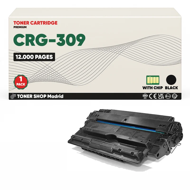 BDink Cartucho Tóner Compatible Canon 309 Negro