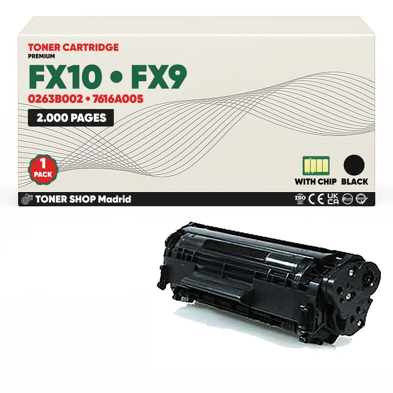 BDink Cartucho Tóner Compatible Canon FX10/FX9/104/703 Negro