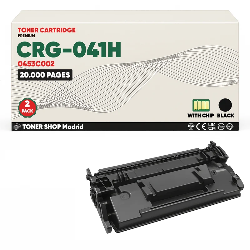 BDink Cartucho Tóner Compatible Canon 041H Negro