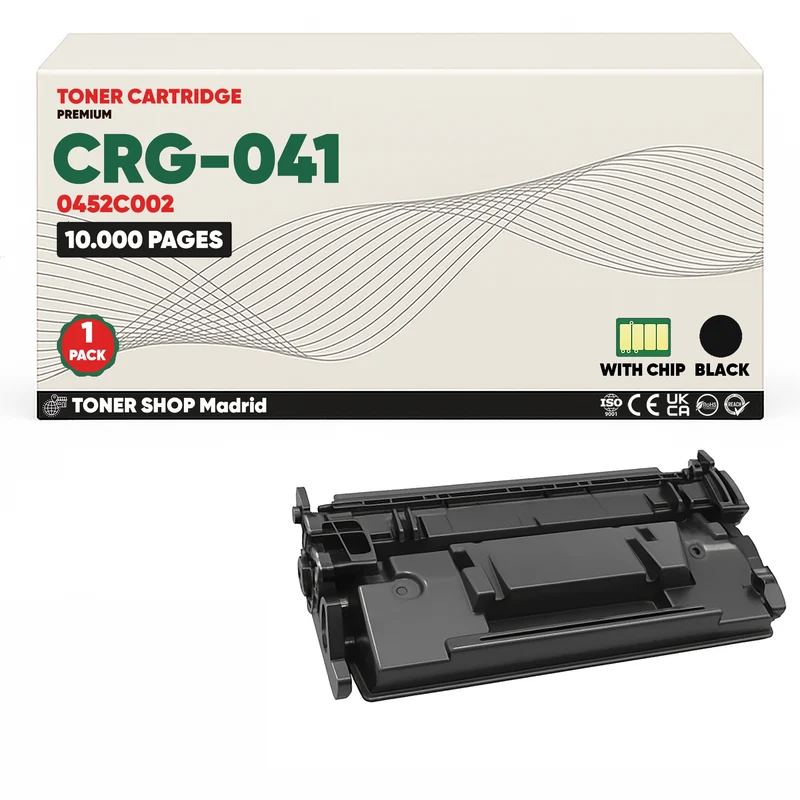 BDink Cartucho Tóner Compatible Canon 041 Negro