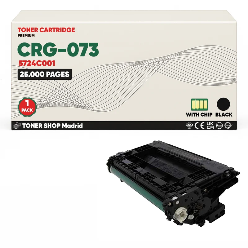 BDink Cartucho Tóner Compatible Canon 073 Negro
