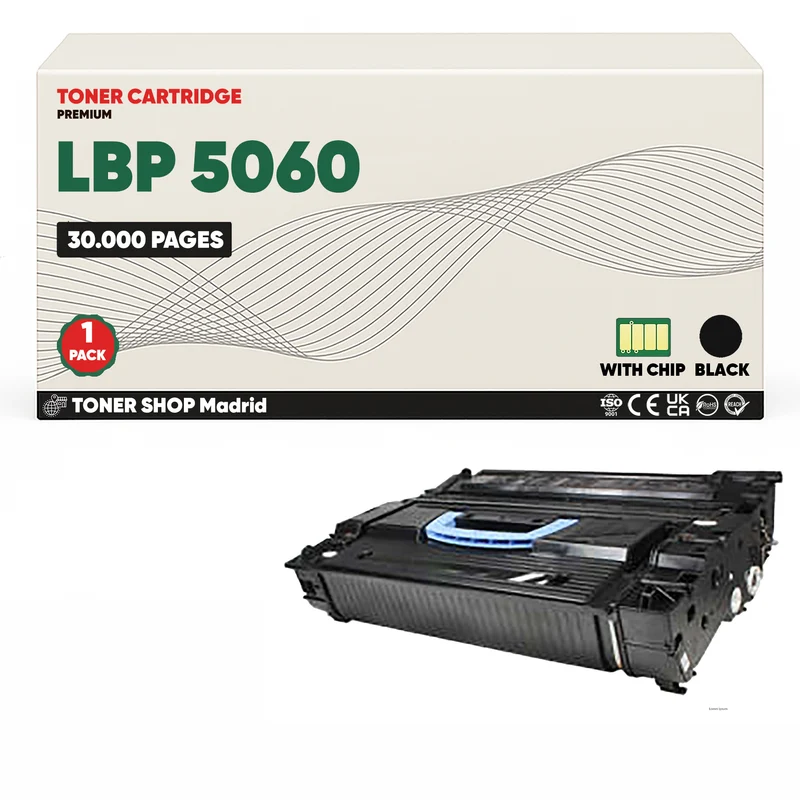 BDink Cartucho Tóner Compatible Canon LBP 5060 Negro