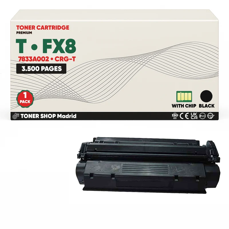 BDink Cartucho Tóner Compatible Canon FX8 Negro