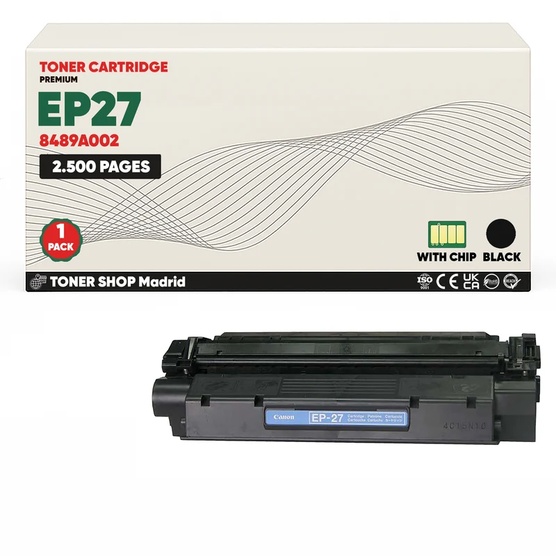 BDink Cartucho Tóner Compatible Canon EP27/EP26 Negro
