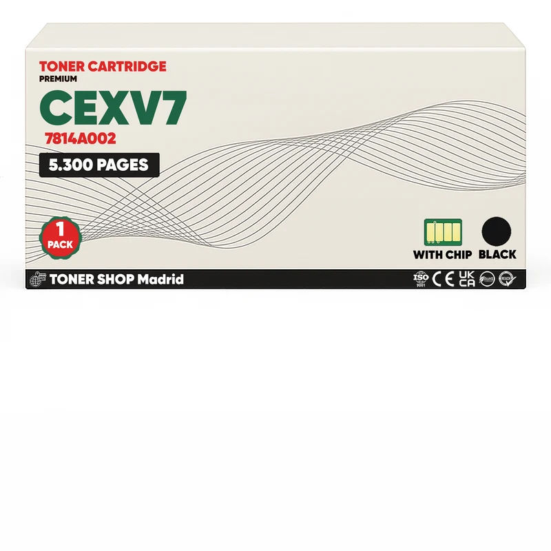 BDink Cartucho Tóner Compatible Canon CEXV7 Negro