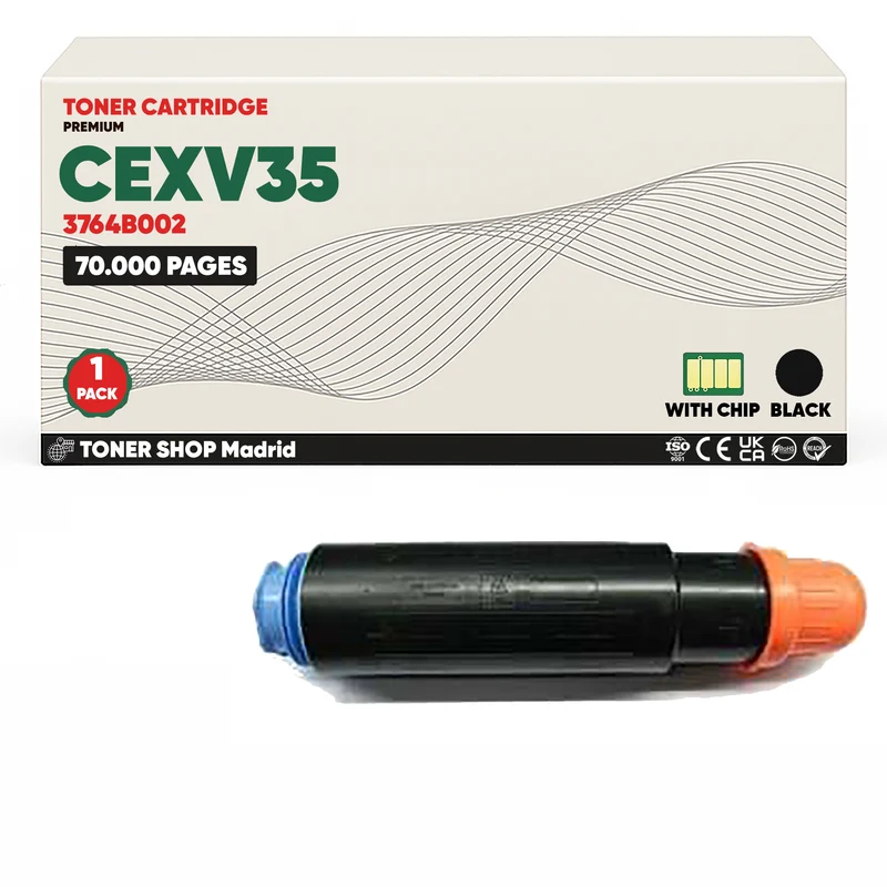 BDink Cartucho Tóner Compatible Canon CEXV35 Negro