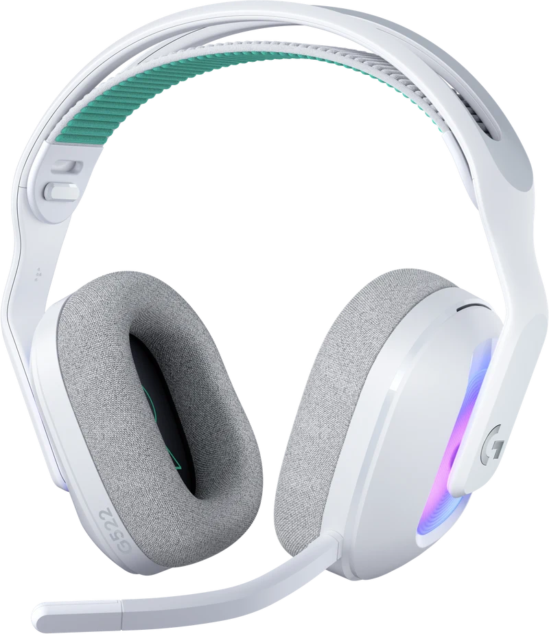 Logitech G522 Lightspeed Wireless Gaming Headset (White)`