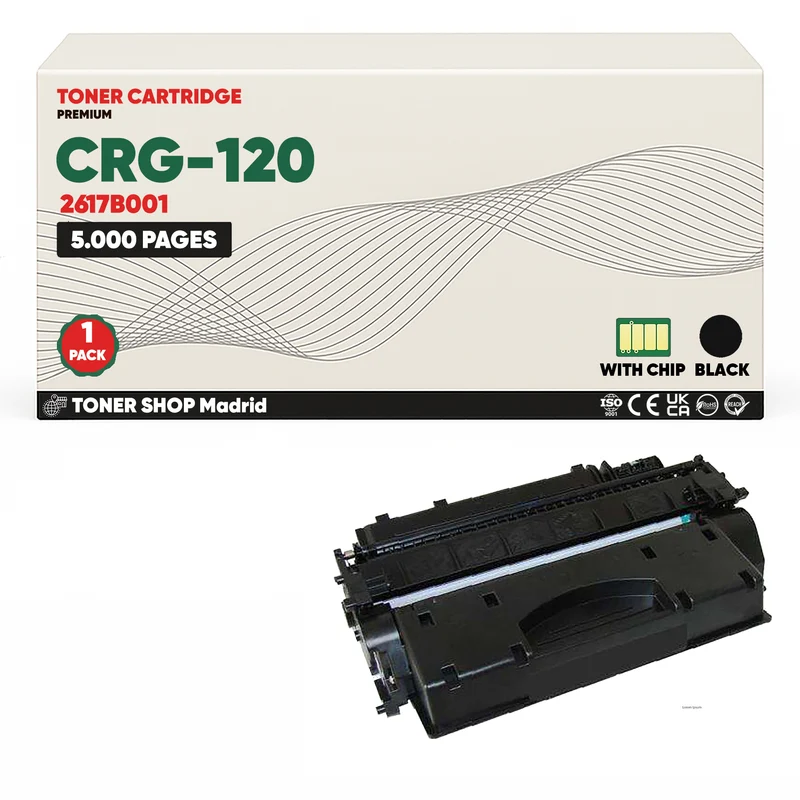 BDink Cartucho Tóner Compatible Canon 120 Negro