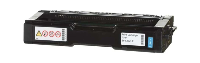 Ricoh Aficio SPC252/SPC262 Cyan Tóner Original - 407717/SPC252HEC