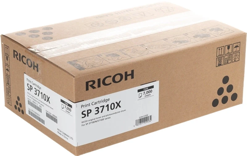 Ricoh Aficio SP3710 Negro Tóner Original - 408284/408285