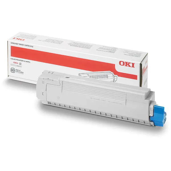 OKI C5800/C5900/C5550MFP Magenta Tóner Original - 43324422