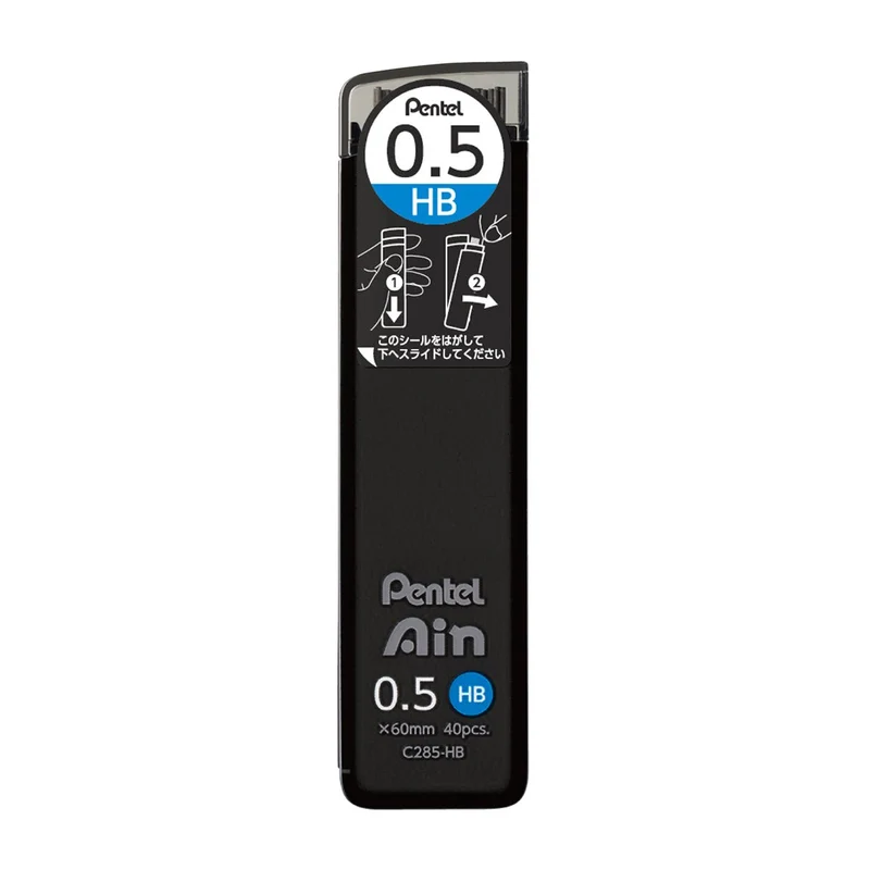 Pentel Ain Mechanical Pencil Lead 0.5mm HB C285HB