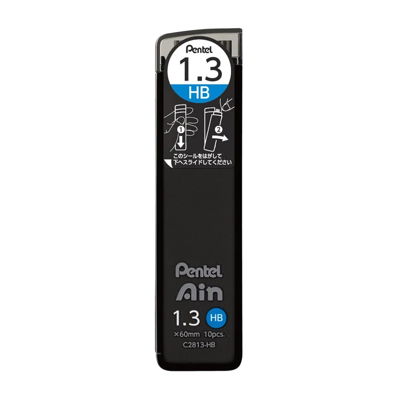 Pentel Ain Mechanical Pencil Lead 1.3mm HB C2813 HB