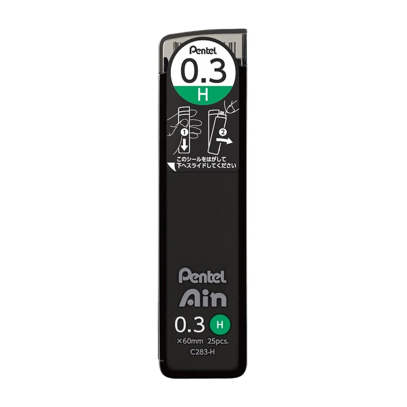 Pentel Ain Mechanical Pencil Lead 0.3mm H C283 H
