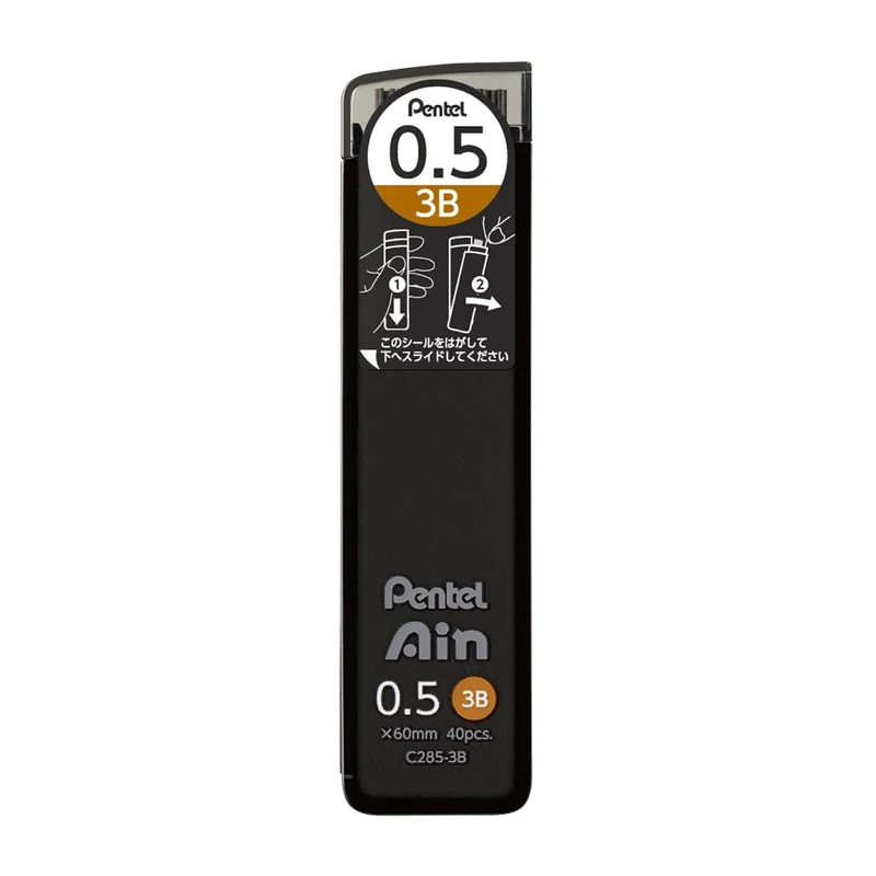 Pentel Ain Mechanical Pencil Lead 0.5mm 3B C285 3B