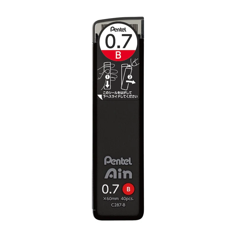 Pentel Ain Mechanical Pencil Lead 0.7mm B C287B