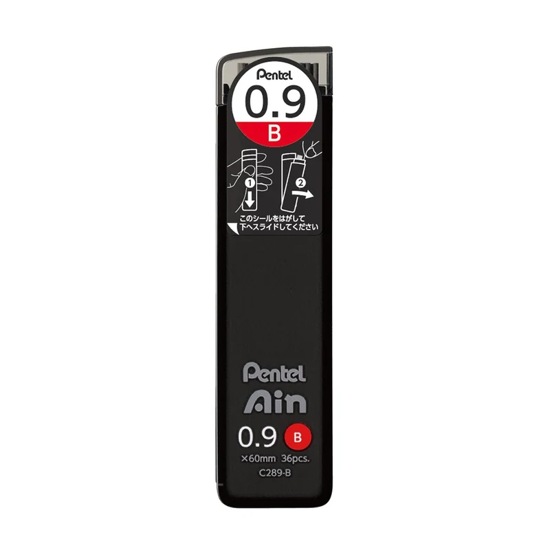 Pentel Ain Mechanical Pencil Lead 0.9mm B C289B