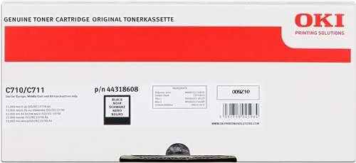 OKI C710/C711 Negro Tóner Original - 44318608