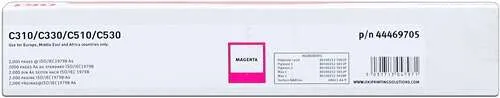OKI C310/C510/MC351/MC361 Magenta Tóner Original - 44469705