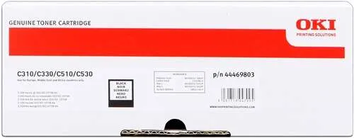 OKI C310/C510/MC351/MC361 Negro Tóner Original - 44469803