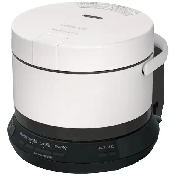 HITACHI rice cooker Ohitsu Gozen RZS2JYW Cross White 2 cup IH