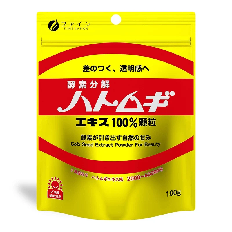 FINE JAPAN 100% Coix Seed (Job’s Tears) Extract Granules 180g