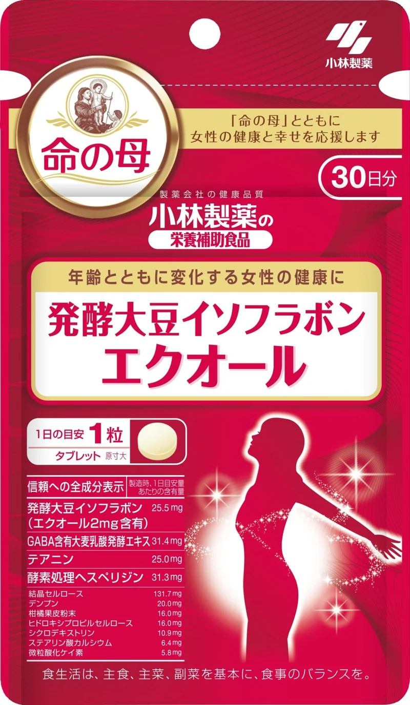 Kobayashi Soy Isoflavone Supplement 30 Tablets (30-Day Supply)