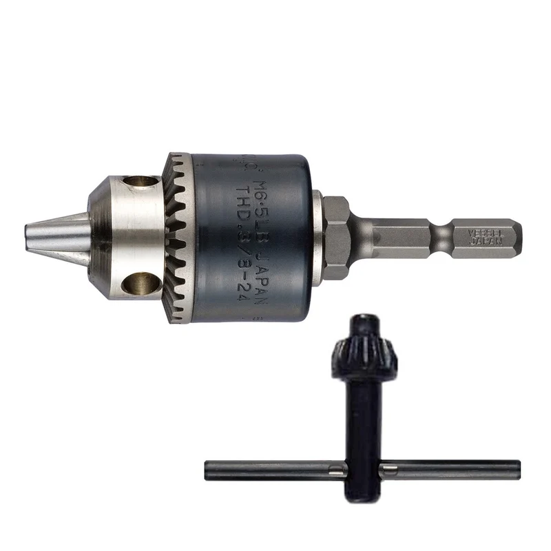VESSEL Keyed Drill Chuck 0 8–6 5 mm BH-20