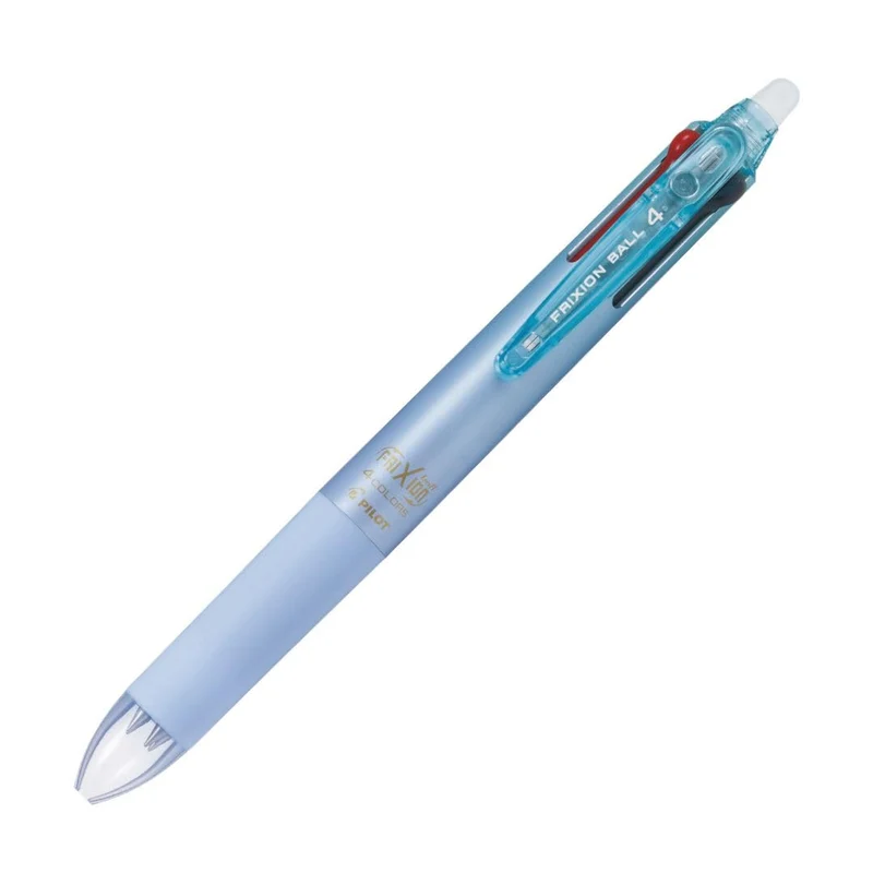 Pilot FriXion Ball 4 Slim 4-Color Erasable Pen 0 38mm Gradient Light Blue (LKFB-8)