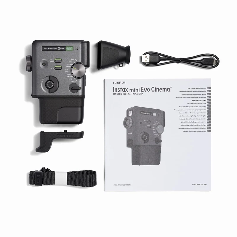 FUJIFILM instax mini Evo Cinema Hybrid Instant Camera & Smartphone Printer