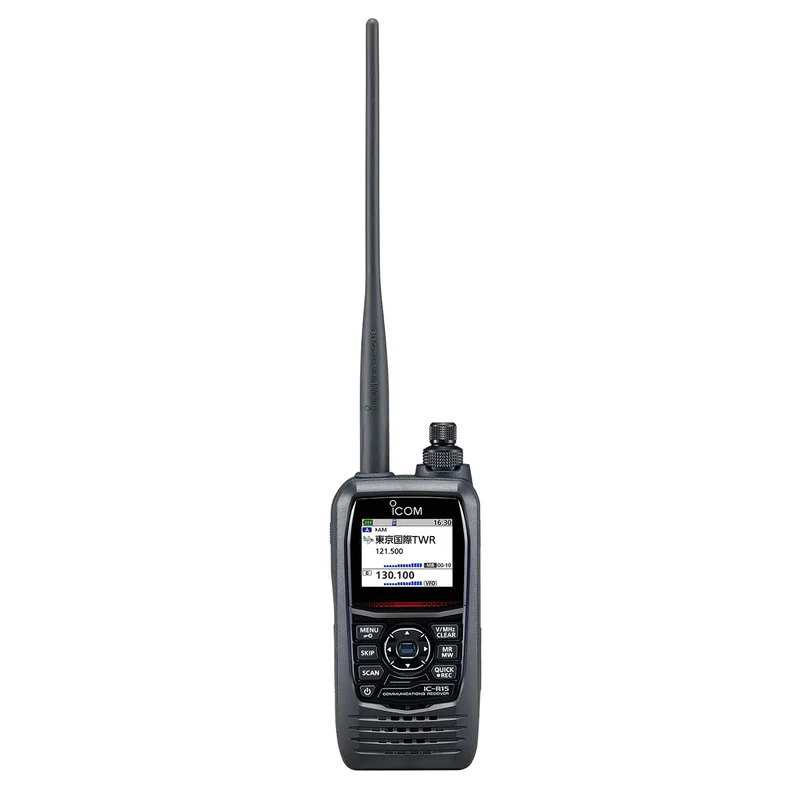 ICOM IC-R15 Wideband Handheld Receiver (Charging Cable/Adapter Sold Separately)