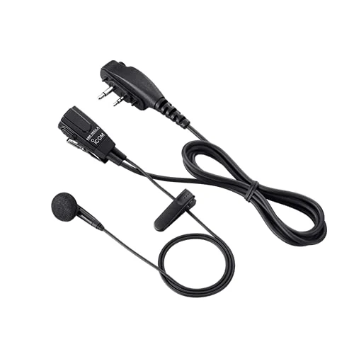 ICOM HM-166LA Earphone Microphone for Icom IC-S10/T10