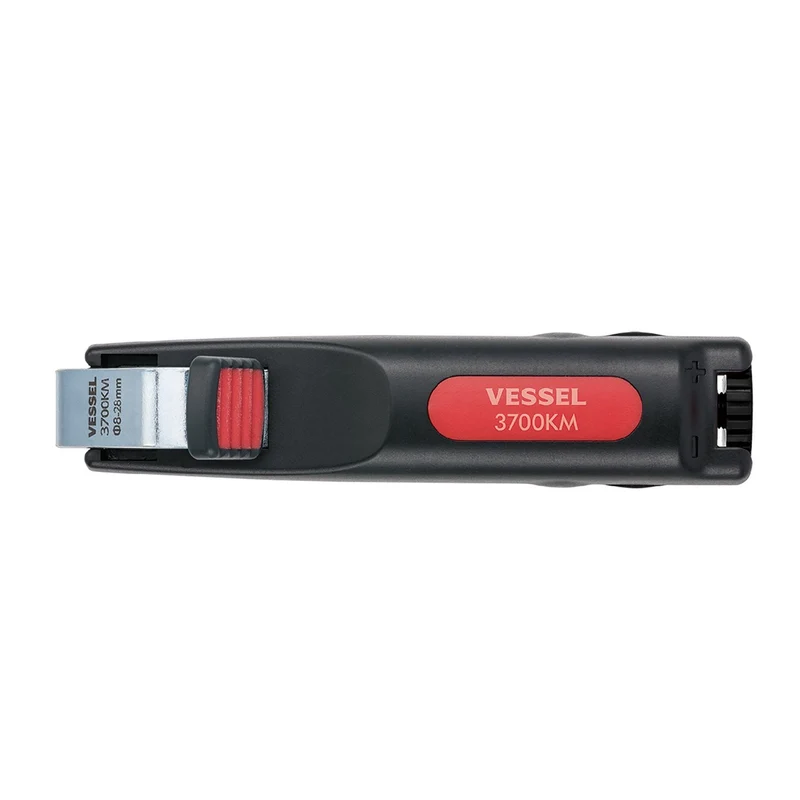 VESSEL 3700KM Cable Stripper — sheath OD 8–28 mm
