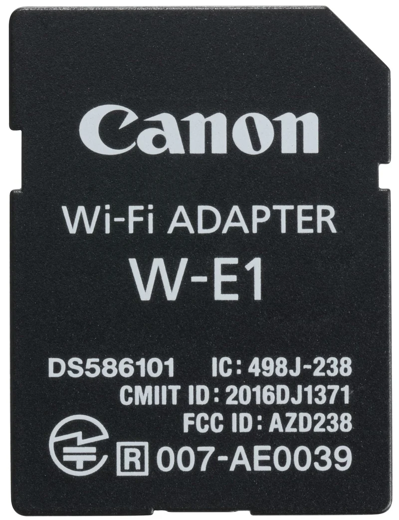 Canon Wi-Fi Adapter Wireless Network for EOS Cameras W-E1