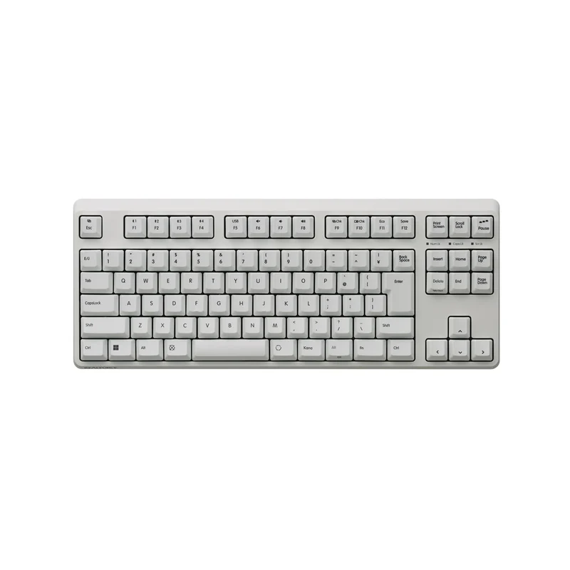 REALFORCE R4 Hybrid Tenkeyless Keyboard 30g Japanese Layout White R4HC23