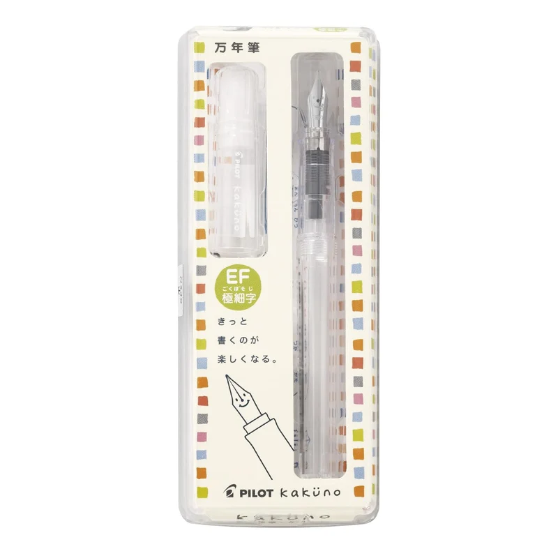 PILOT Kakuno Transparent EF Fountain Pen