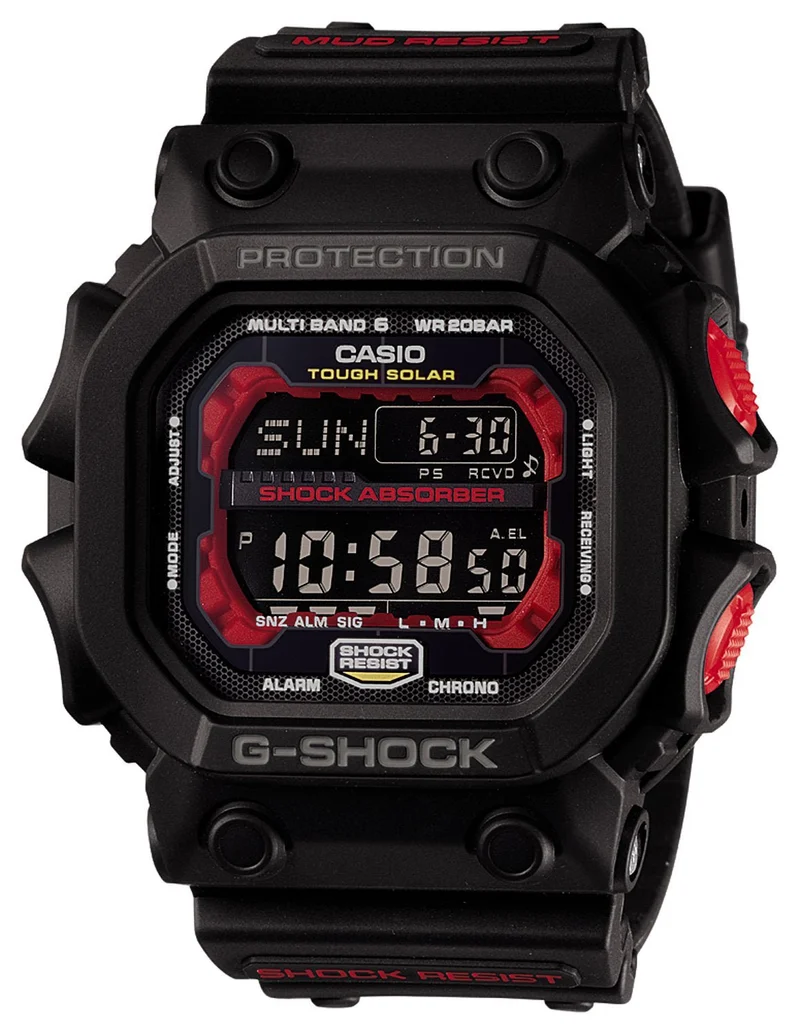 CASIO G-Shock GXW-56-1AJF Men's Radio-Controlled Solar Watch Black (Japan model)