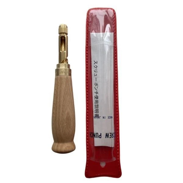 Nonaka Japanese Screw Punch Multipurpose Hole Puncher NS-SP 2 3×13 cm
