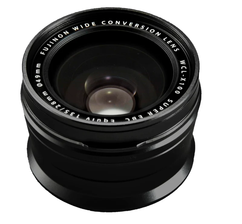 FUJIFILM X100 Wide Conversion Lens WCL-X100B II Black