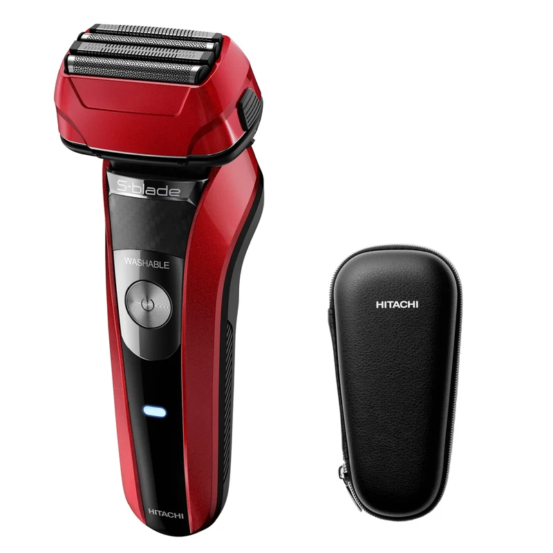 HITACHI Electric Shaver RMH-F470B Black Rechargeable Mens Foil Razor AC100-240V
