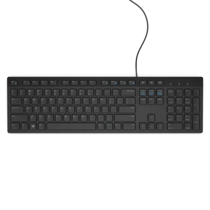 Dell Teclado Multimedia USB, KB216-BK-US