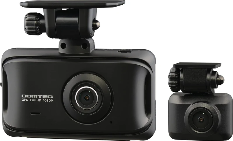 COMTEC Car Dash Cam Front and Rear Cameras Full HD GPS ZDR045